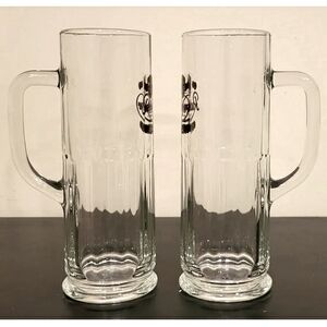 2 Radeberger Pilsner Glass Beer Mugs 0.5 Liter